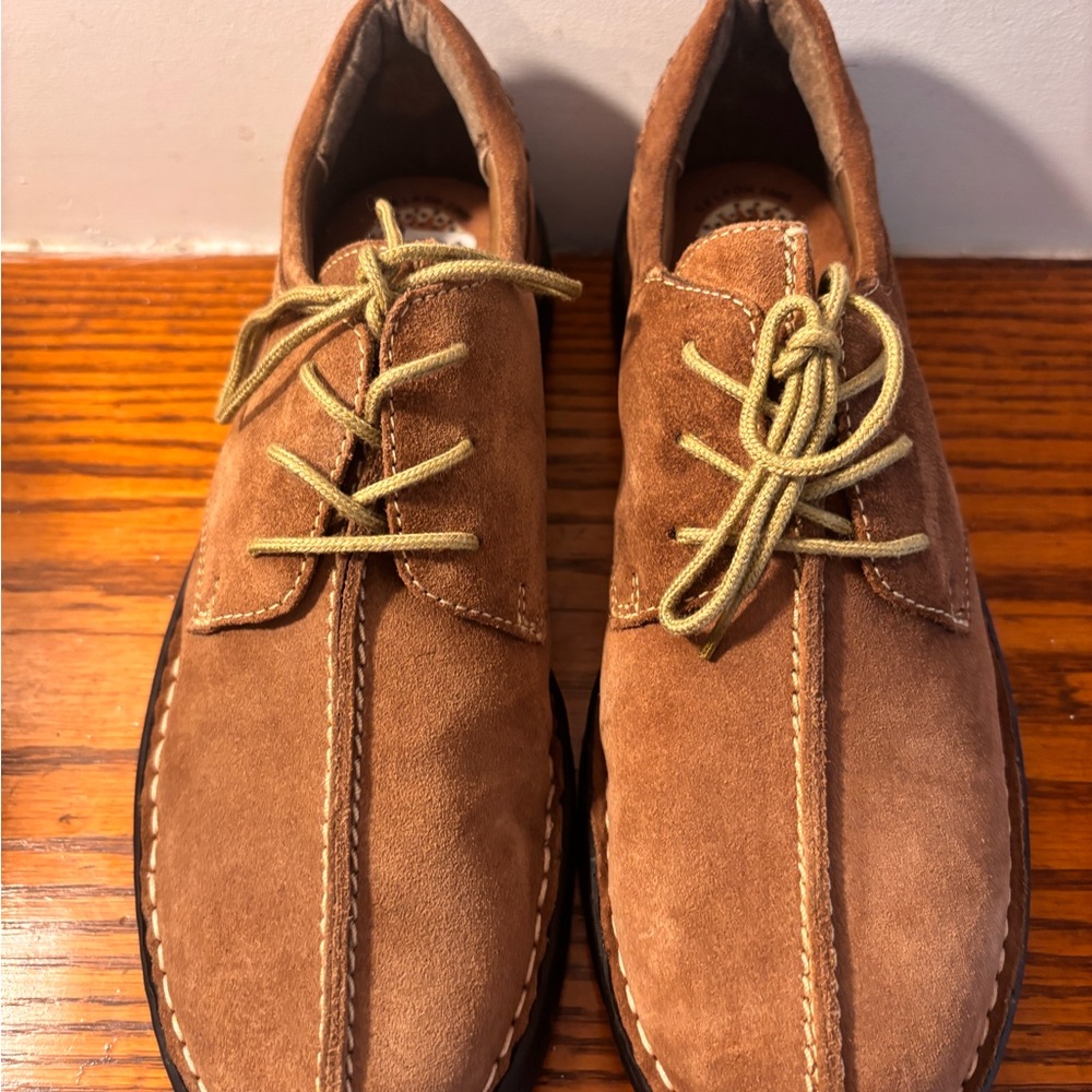 Men's Brown Suede Shoes